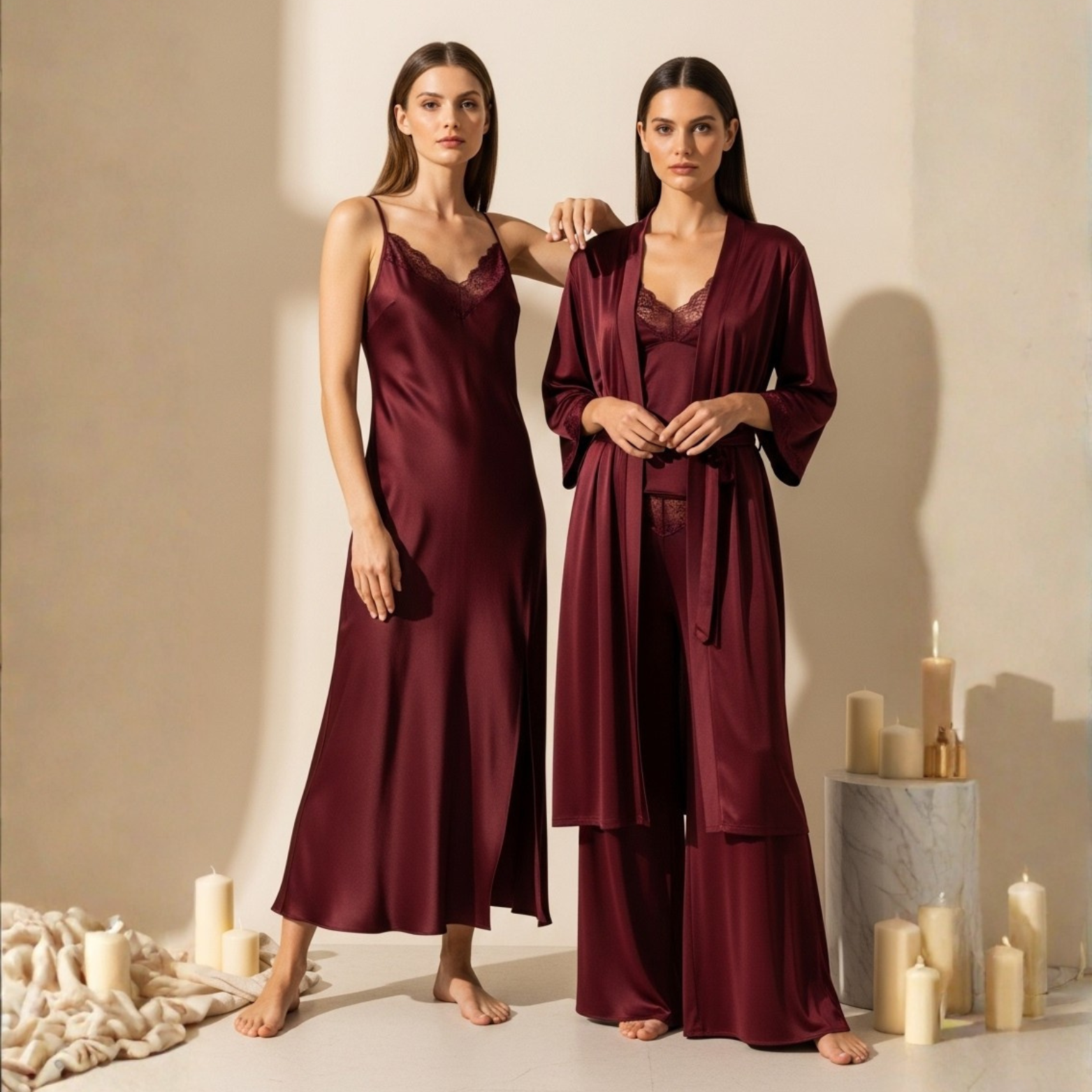 4 Piece Silk +  6 Piece Silk
